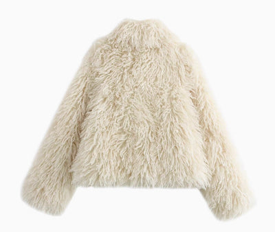 Kunstfell Jacke für Damen