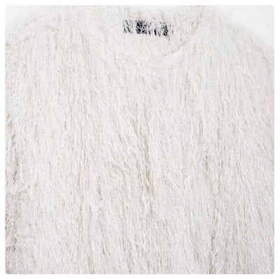 Kurzjacke in Felloptik für Damen