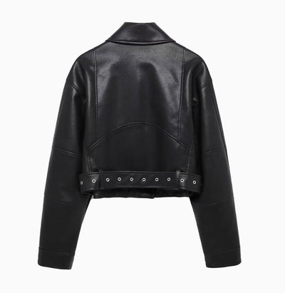 Stylische Lederjacke für Frauen