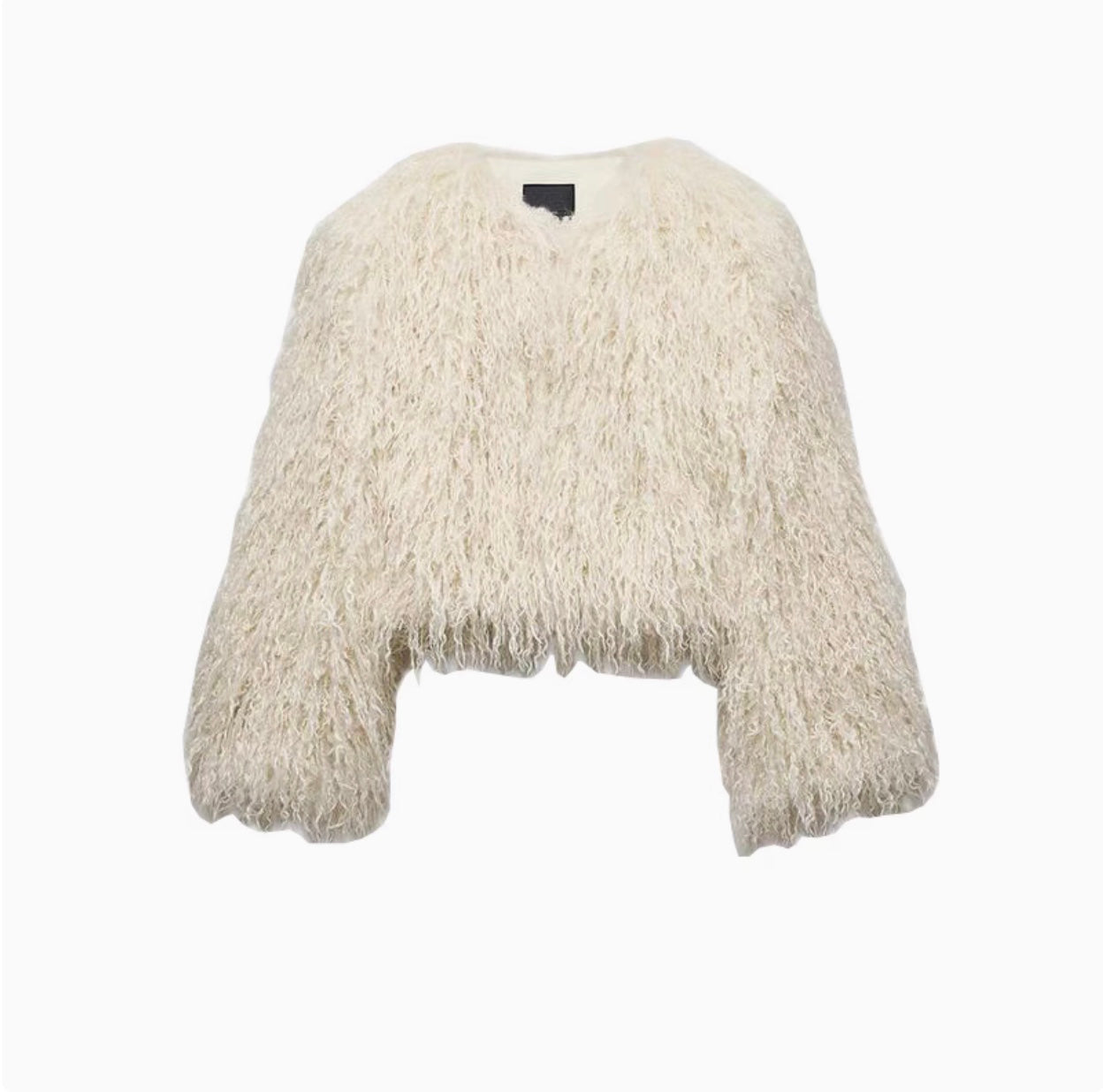 Virale Jacke mit Fell für Frauen