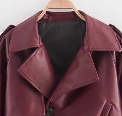 Lederjacke für Frauen