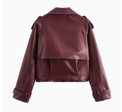 Lederjacke für Frauen