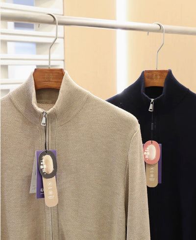Feinstrickjacke aus hochwertigem Material für Herren
