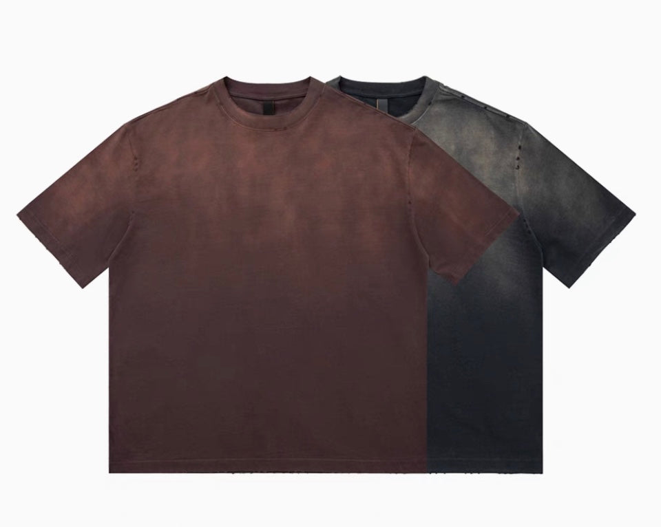 Basic Oversize T-Shirt im verwaschenen Stil