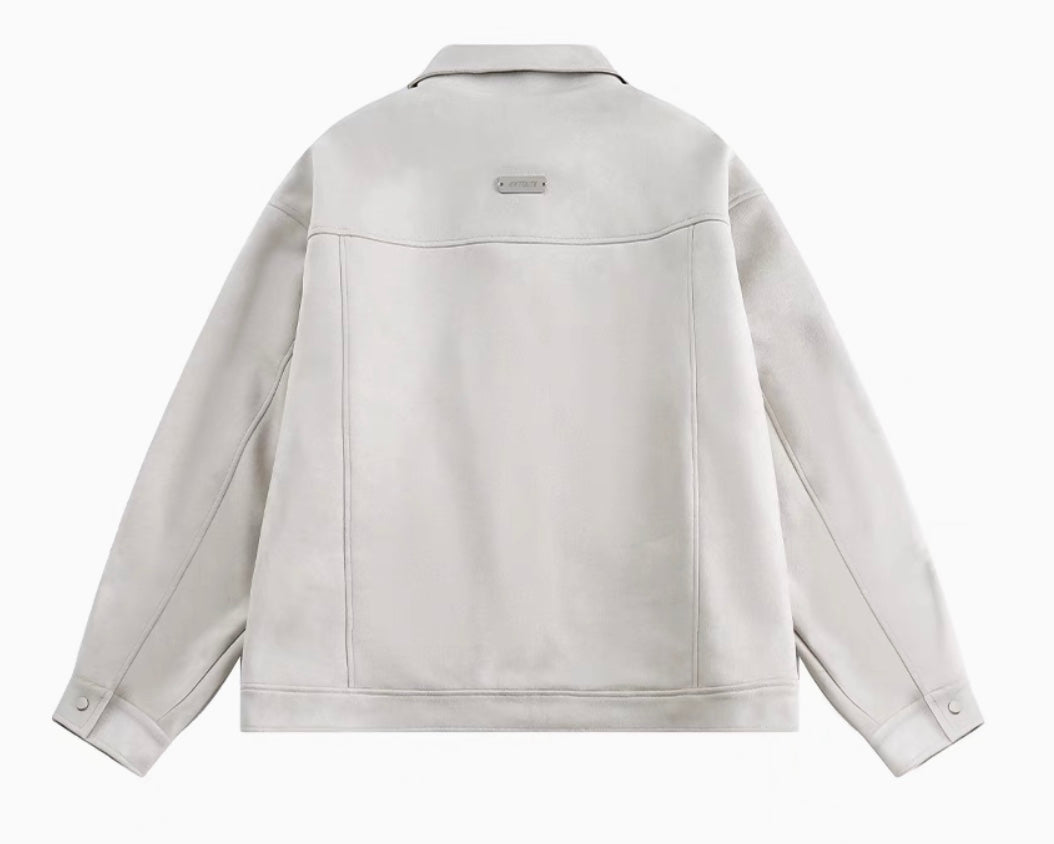 Stylische Wildleder - Übergangsjacke für Herren