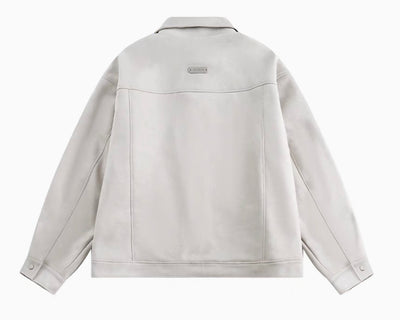 Stylische Wildleder - Übergangsjacke für Herren