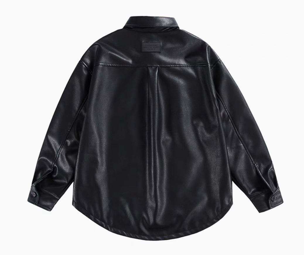 Virale stylische Lederjacke für Herren