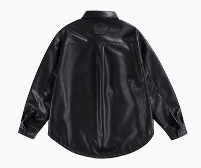Virale stylische Lederjacke für Herren