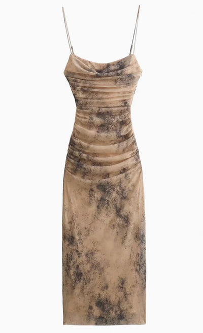 Elegantes Abendkleid mit Farbverlauf für Frauen