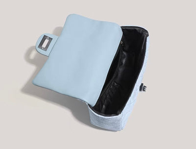 Gesteppte Handtasche aus Kunstwildleder mit Rautenmuster für Frauen