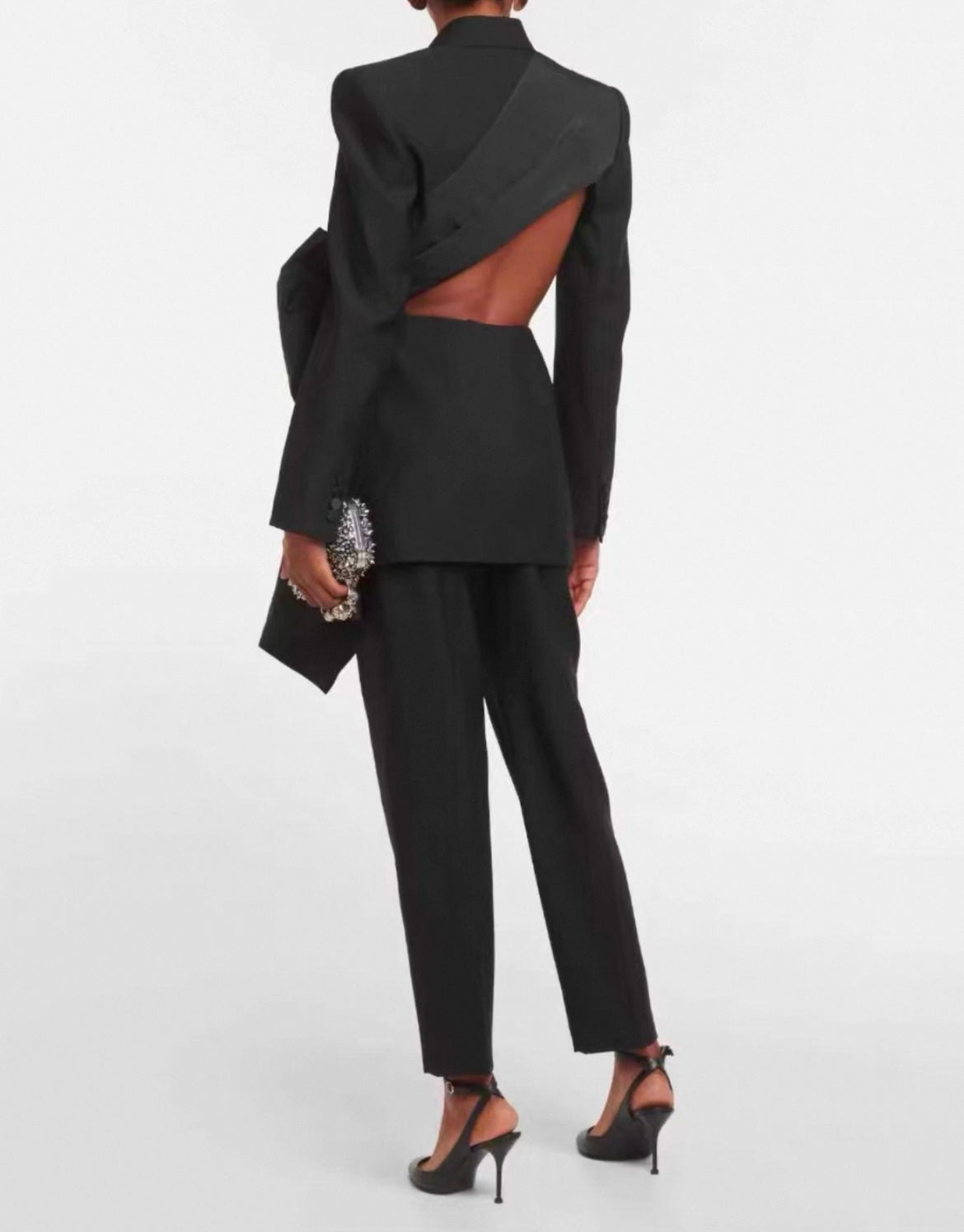 Eleganter Blazer mit Seiten Schleife für Frauen