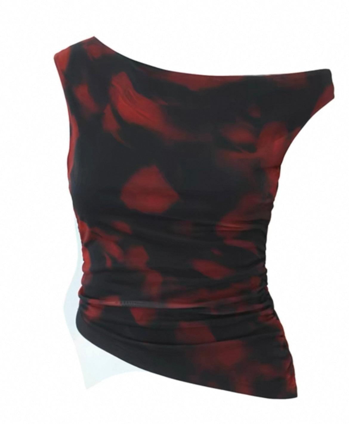 Ärmelfreies Stoff Oberteil für Frauen