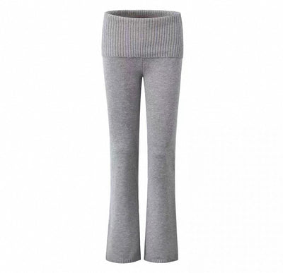 Gemütliche Strickhose mit Bund für Frauen