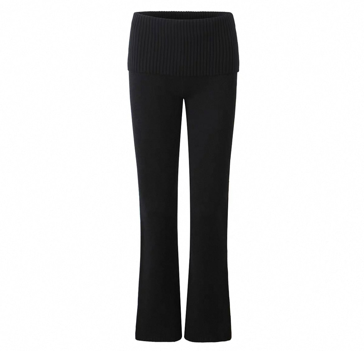 Gemütliche Strickhose mit Bund für Frauen