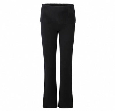 Gemütliche Strickhose mit Bund für Frauen