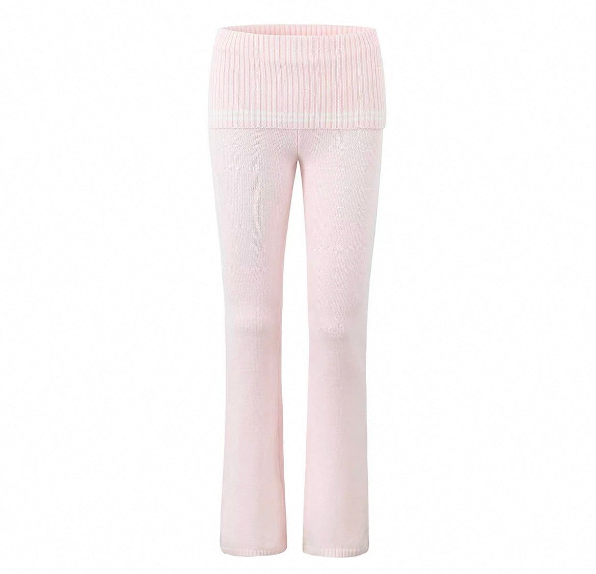 Gemütliche Strickhose mit Bund für Frauen