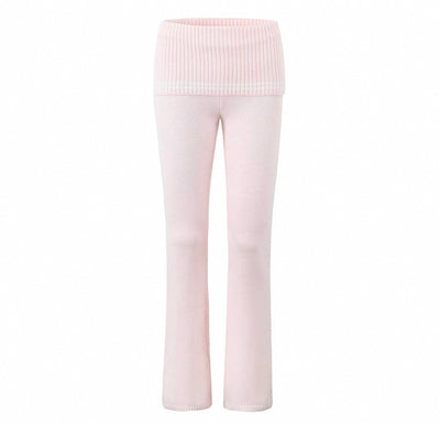 Gemütliche Strickhose mit Bund für Frauen