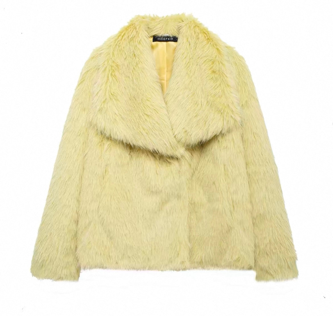 Virale Stylische Kurzfelljacke für Frauen