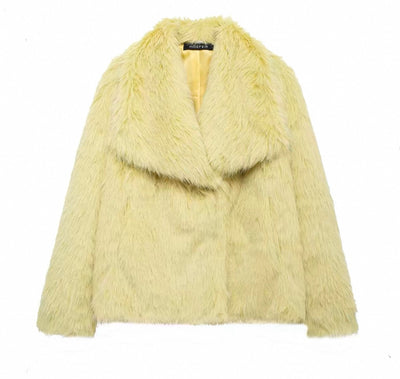 Virale Stylische Kurzfelljacke für Frauen