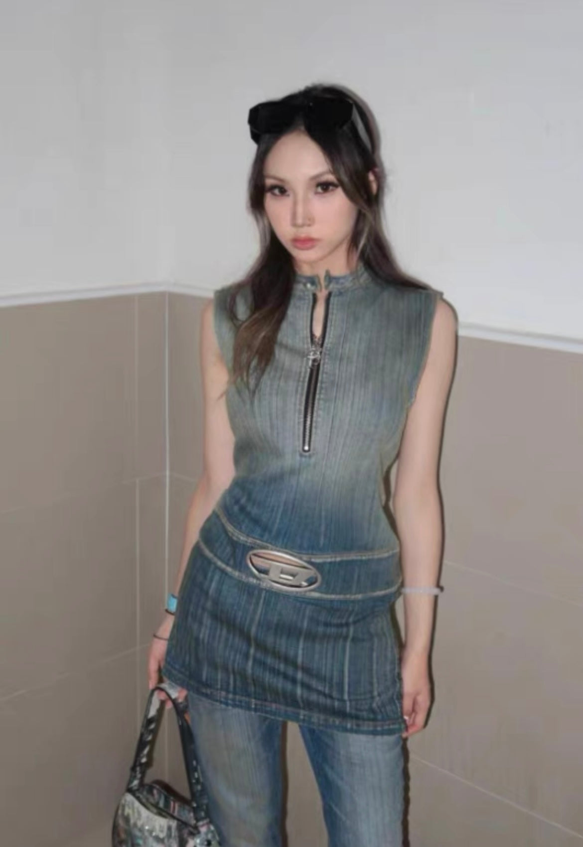 Stylische Schlagjeans für Frauen