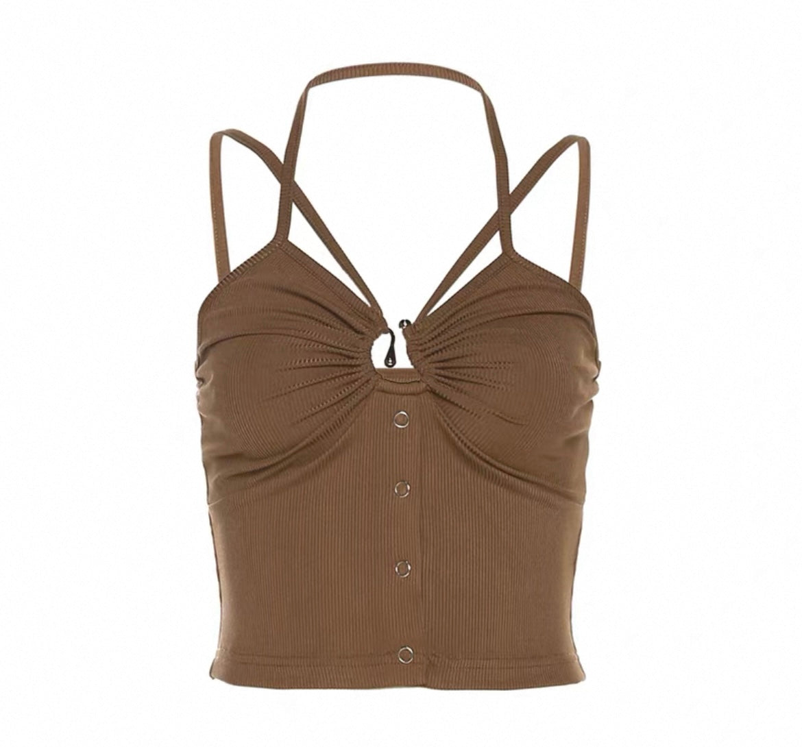 Tailliertes Oberteil Top für Frauen