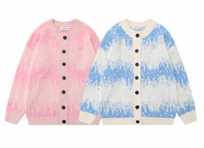 Strickjacke mit leichtem Fell