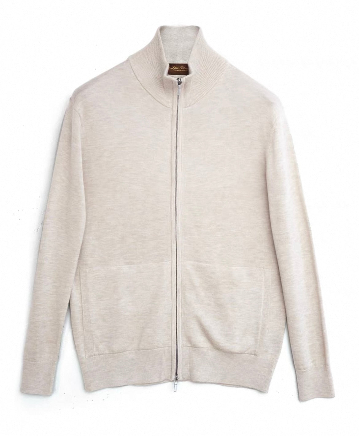 Elegante Dünne Basic Feinstrickjacke für Herren