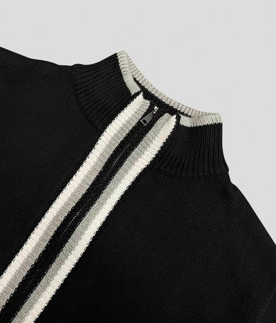 Stylische Strickjacke mit Reißverschluss für Herren