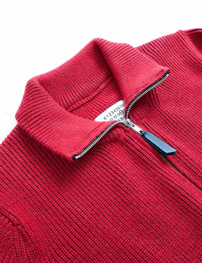 Strickjacke mit Reißverschluss für Herren