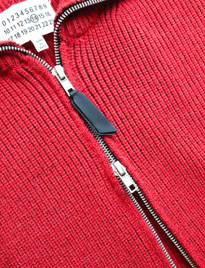 Strickjacke mit Reißverschluss für Herren