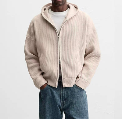 Strickejacke mit Strukturmuster für Herren