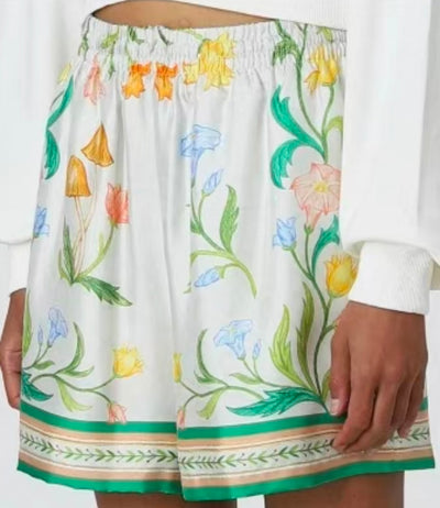 Sommerliche Shorts mit Blumen Muster für Herren