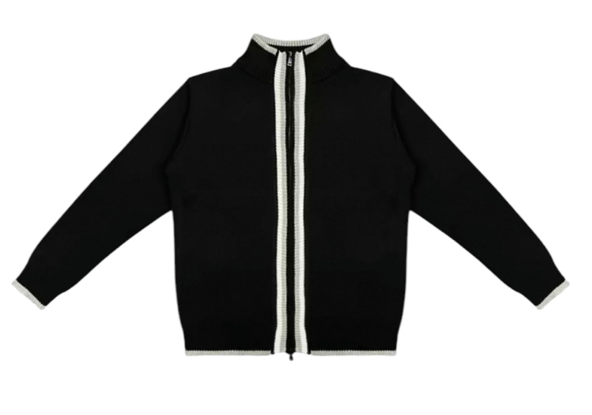 Stylische Strickjacke mit Reißverschluss für Herren